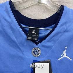 NWTS UNC Tarheels Jersey + Shorts Mens L Jordan Away #32 North Carolina