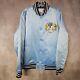 Nwt Mitchell Ness North Carolina Tarheels Satin Heavyweight Bomber Jacket L $150
