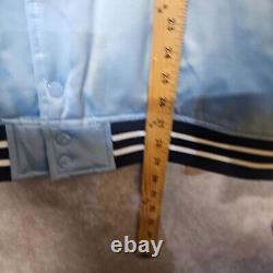 NWT Mitchell Ness North Carolina Tarheels Satin Heavyweight Bomber Jacket L $150