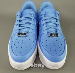 NWT Nike Air Force 1 Sage Low UNC Tar Heels Blue AR5339-400 Womens 6.5