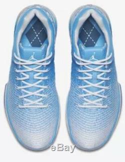 NWT Nike Air Jordan 31 XXXI UNC North Carolina Tar Heels 897564-407 SZ-17