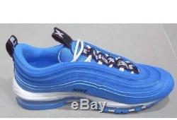 NWT Nike Air Max 97 Premium PRM SE Running UNC Tar Heel Blue 312834-401 -SZ-12