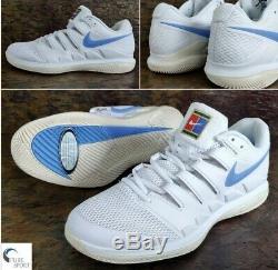 NWT Nike Air Zoom Vapor X HC Tennis Shoes UNC Tarheels Blue- AA8030-100 SZ-9