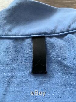 NWT Nike UNC North Carolina Tar Heels Shield Jordan 1/4 Zip Pullover Large $180