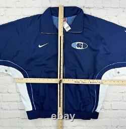 NWT Vtg 1990s Nike North Carolina Tar Heels FullZip Track Jacket Men's Medium