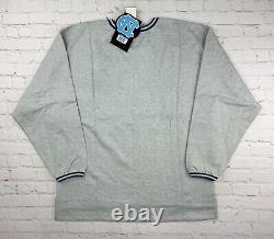 NWT Vtg 90s Nike Swoosh North Carolina Gray Tar Heels Crewneck Sweatshirt L/XL