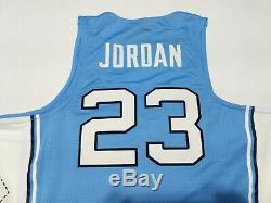 New Air Jordan UNC Tar Heels Jordan 23 Stitched Away Basketball Jersey Sz XL