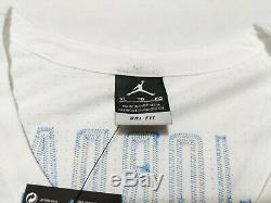 New Air Jordan UNC Tar Heels Jordan 23 Stitched Home Basketball Jersey Sz XL