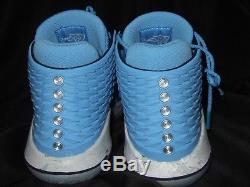 New Men's Blue Nike Air Jordan XXXII UNC TAR HEELS North Carolina NC AA1253-406