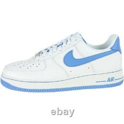 New Nike Air Force 1'07 UNC Tar Heel'University Blue' White Size 14 315122-148