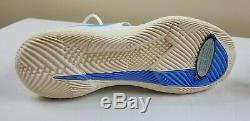 New Nike Air Zoom Vapor X HC Tennis Shoes UNC Tarheels Blue AA8030-100 Sz 10.5