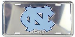 New North Carolina Tar Heels Deluxe License Plate Tag UNC