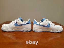 Nike Air Force 1'07 UNC Tar Heel'University Blue' White 315122-148 Mens Sz 14