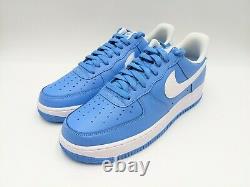 Nike Air Force 1'07 University Blue DC2911-400 Men's Size 12 UNC Carolina Shoes