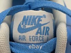 Nike Air Force 1'07 University Blue DC2911-400 Men's Size 12 UNC Carolina Shoes