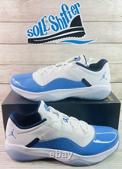 Nike Air Jordan 11 Cmft Low Unc Tar Heels Pe Dv5417-410 Size 14 Nib No LID