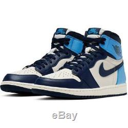 Nike Air Jordan 1 Retro High OG UNC Tar Heels Mens Size 11.5 Sneakers Shoes NIB