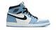 Nike Air Jordan 1 Retro High Og University Blue Size 12 Unc Tarheels 555088-134