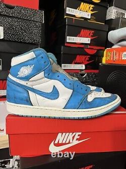 Nike Air Jordan 1 UNC 2015 Tarheels 555088 117 Size 13 Men's SHIPS FAST BEAT