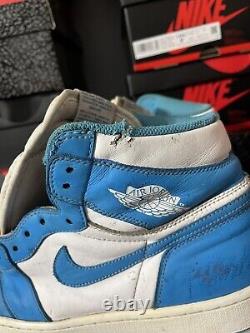 Nike Air Jordan 1 UNC 2015 Tarheels 555088 117 Size 13 Men's SHIPS FAST BEAT