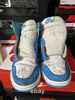 Nike Air Jordan 1 UNC 2015 Tarheels 555088 117 Size 13 Men's SHIPS FAST BEAT