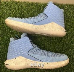 Nike Air Jordan 32 XXXII UNC Tar Heels Blue Size 11 Sneakers AA1253-406