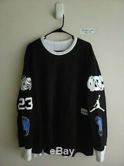 Nike Air Jordan 3 Black UNC Tar Heels Reversible Carolina Blue BV3952-100 XL