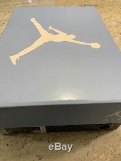 Nike Air Jordan 3 Retro UNC (2020) North Carolina Tar Heels CT8532-104 Size 8