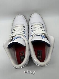 Nike Air Jordan 3 Retro UNC North Carolina Tar Heels College CT8532-104 Size 15