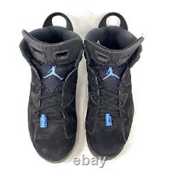 Nike Air Jordan 6 Retro Tar Heels UNC 2017 Mens Sneakers Sz 12 M 384664 006