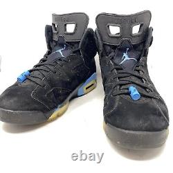 Nike Air Jordan 6 Retro Tar Heels UNC 2017 Mens Sneakers Sz 12 M 384664 006