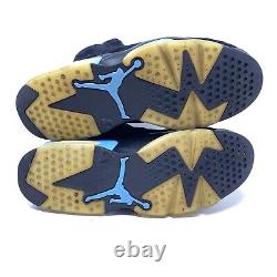 Nike Air Jordan 6 Retro Tar Heels UNC 2017 Mens Sneakers Sz 12 M 384664 006