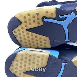 Nike Air Jordan 6 Retro Tar Heels UNC 2017 Mens Sneakers Sz 12 M 384664 006