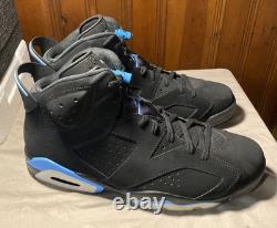 Nike Air Jordan 6 Retro Tar Heels UNC Carolina 2017 SZ 15 New With Box