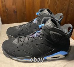 Nike Air Jordan 6 Retro Tar Heels UNC Carolina 2017 SZ 15 New With Box