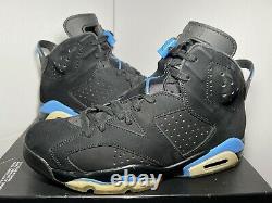 Nike Air Jordan 6 Retro UNC 2017 Men's Size 10 Tar Heels 384664-006