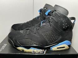 Nike Air Jordan 6 Retro UNC 2017 Men's Size 10 Tar Heels 384664-006