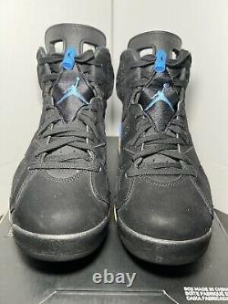 Nike Air Jordan 6 Retro UNC 2017 Men's Size 10 Tar Heels 384664-006