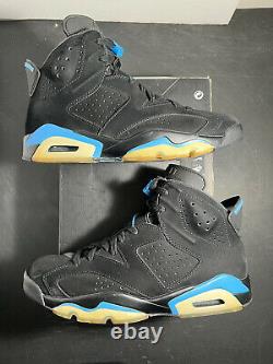 Nike Air Jordan 6 Retro UNC 2017 Men's Size 10 Tar Heels 384664-006