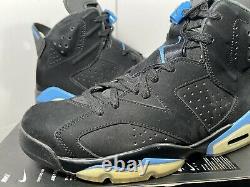 Nike Air Jordan 6 Retro UNC 2017 Men's Size 10 Tar Heels 384664-006