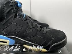 Nike Air Jordan 6 Retro UNC 2017 Men's Size 10 Tar Heels 384664-006