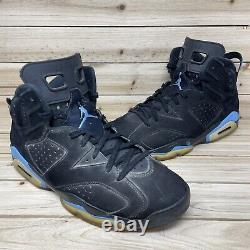 Nike Air Jordan 6 Retro UNC Black University Blue 384664-006 Mens Size 13 READ