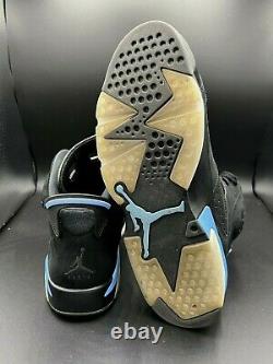 Nike Air Jordan 6 Retro UNC Tar Heels Size 11 384664-006 Sneakers