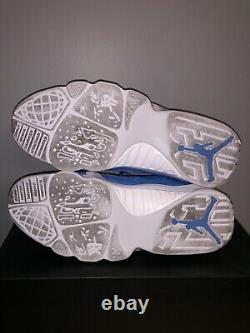 Nike Air Jordan 9 Retro Low Pantone Columbia Blue UNC Tarheels Size 10.5