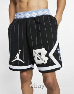 Nike Air Jordan NRG UNC Carolina Tarheels Fleece Shorts CD0133-010 Mens Sz L