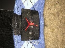 Nike Air Jordan NRG UNC North Carolina Tarheels Fleece Shorts CD0133-010 LARGE