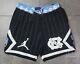 Nike Air Jordan Nrg Unc North Carolina Tarheels Fleece Shorts Cd0133-010 Large L