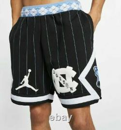 Nike Air Jordan NRG UNC North Carolina Tarheels Fleece Shorts CD0133-010 Medium