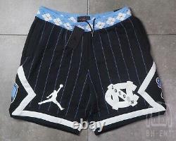 Nike Air Jordan NRG UNC North Carolina Tarheels Fleece Shorts CD0133-010 XL