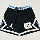 Nike Air Jordan Nrg Unc North Carolina Tarheels Fleece Shorts Cd0133-010 Xxl 2xl